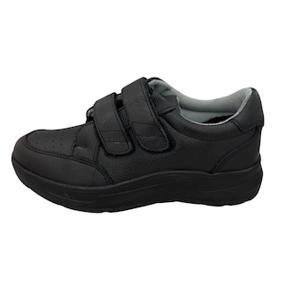 Foto 5 | Tenis Sneakers Negro Mujer Confort Suela De Alto Impacto 4007 Parbal