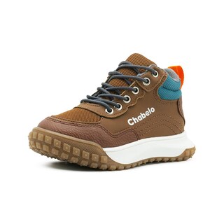 Foto 3 | Tenis Bota Juvenil Para Senderismo Antideslizantes Café Beige