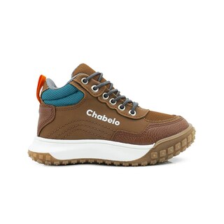 Foto 6 | Tenis Bota Juvenil Para Senderismo Antideslizantes Café Beige