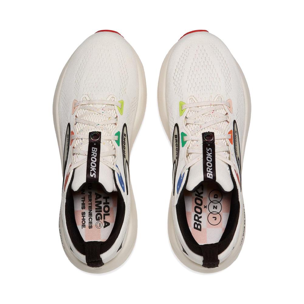 Foto 4 pulgar | Tenis Brooks Glycerin 22 Mujer Running Blanco