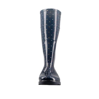 Foto 2 | Botas Lluvia Mujer Top Moda 4072 Azul Marino Pvc Antiderrapante Lluvia Dama Talla 23 A 26 E