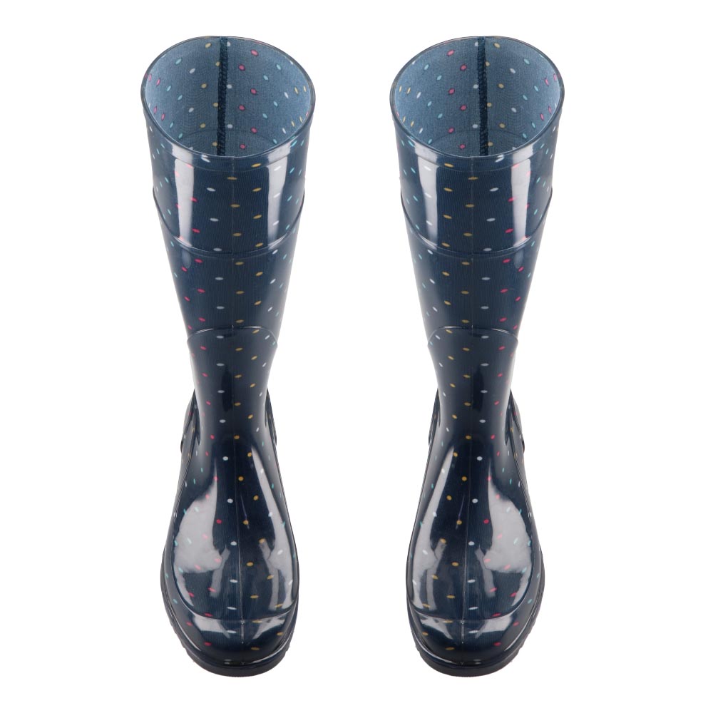 Foto 7 pulgar | Botas Lluvia Mujer Top Moda 4072 Azul Marino Pvc Antiderrapante Lluvia Dama Talla 23 A 26 E