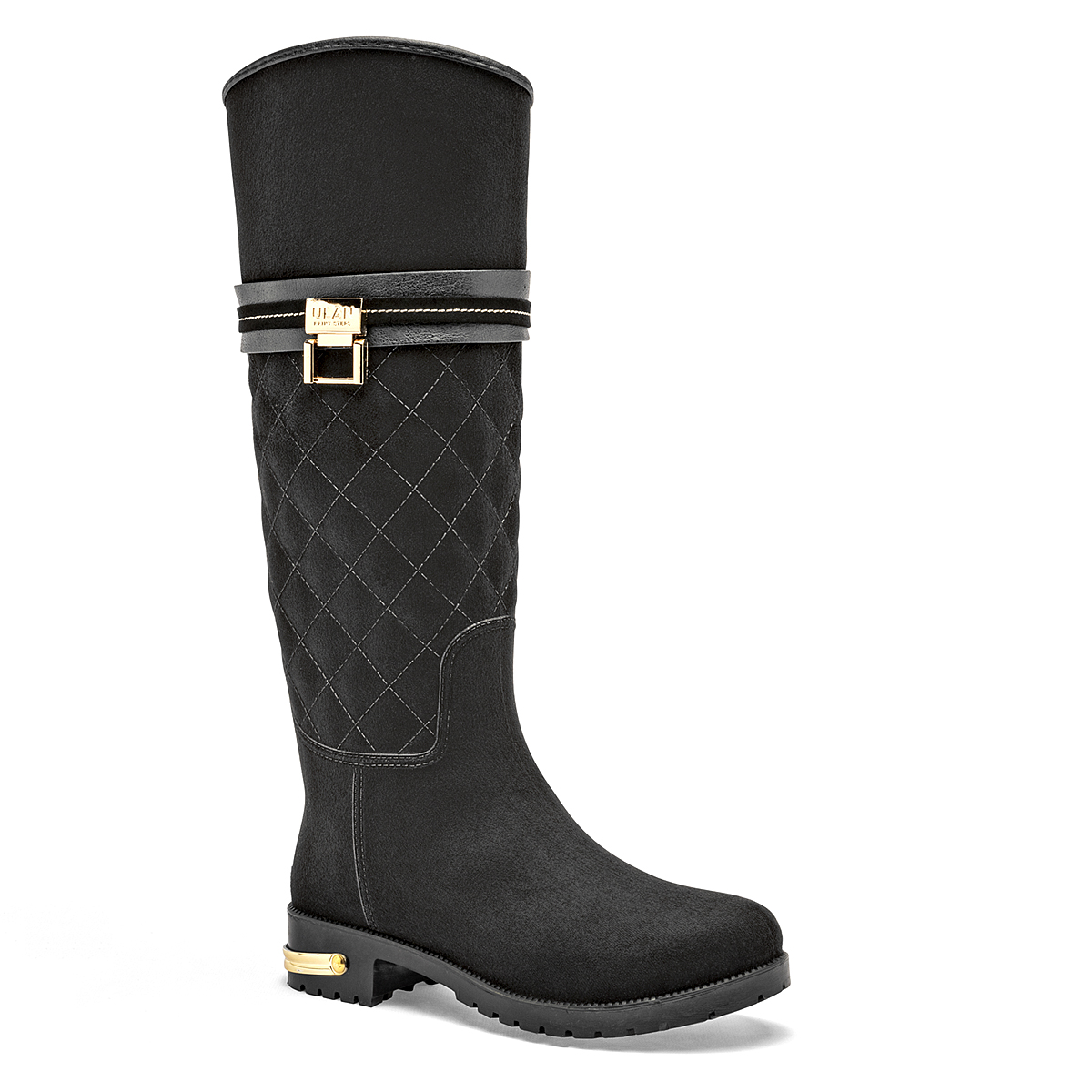 Foto 2 pulgar | Top Moda Botas De Lluvia Para Mujer Negro  Impermeable