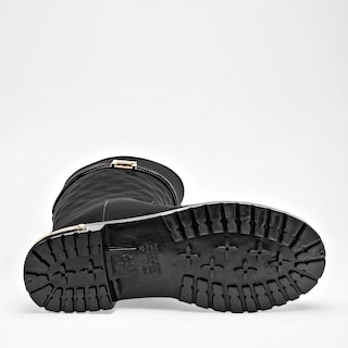 Foto 5 | Top Moda Botas De Lluvia Para Mujer Negro Impermeable