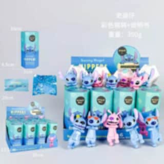 Foto 2 | 1pz Compatible Sonny Angel Sorpresa Lilo & Stitch Hipper Coleccionable Azul Decorativo
