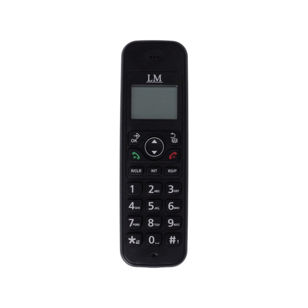 Foto 2 pulgar | Teléfono Inalámbrico Lm, Lm-521-1| Con Pantalla Lcd De 3 Líneas |teléfono Con Agenda | Teléfono Con Transferen