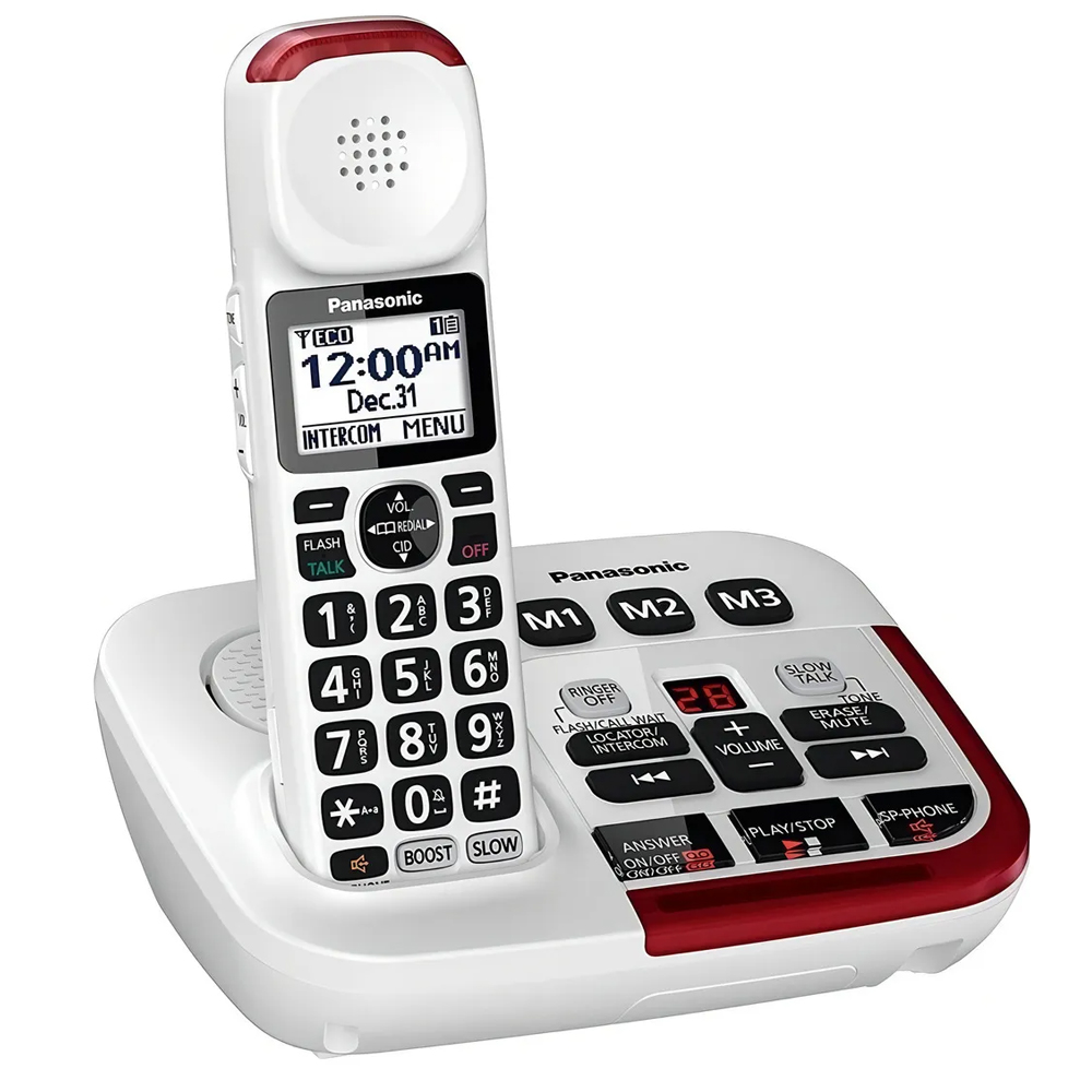 Foto 3 | Panasonic Kx-tgm420 W Amplified Teléfono Inalámbrico Con Contestadora Digital