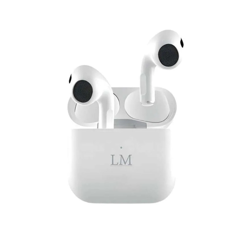 Foto 2 pulgar | Audífonos Inalámbricos LM-ADF04 color blanco 4th gen con bluetooth