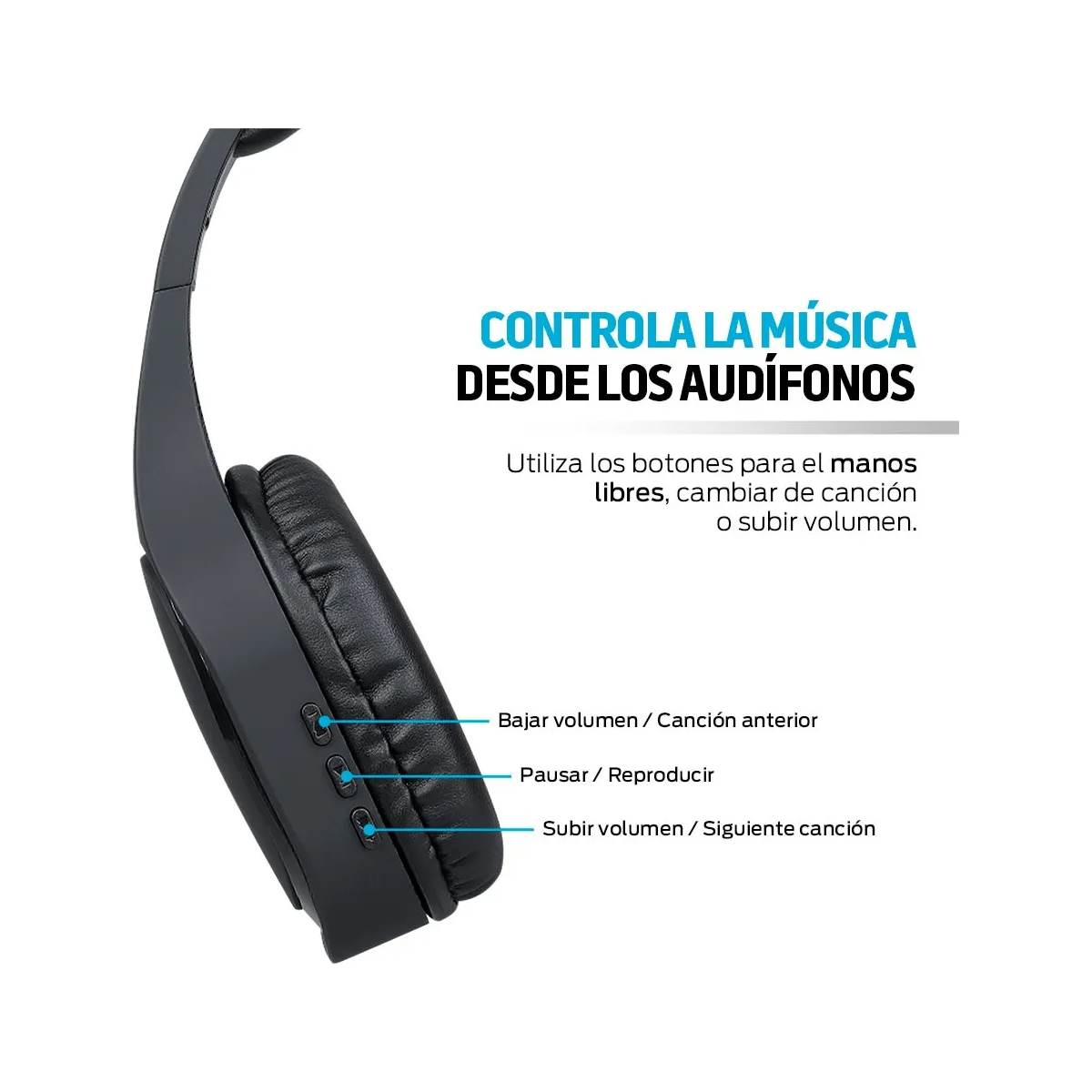 Foto 3 pulgar | Audífonos Inalámbricos Bluetooth Lab.g Negros