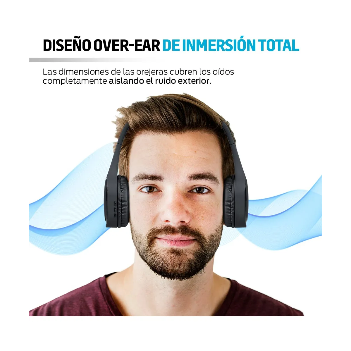 Foto 4 pulgar | Audífonos Inalámbricos Bluetooth Lab.g Negros