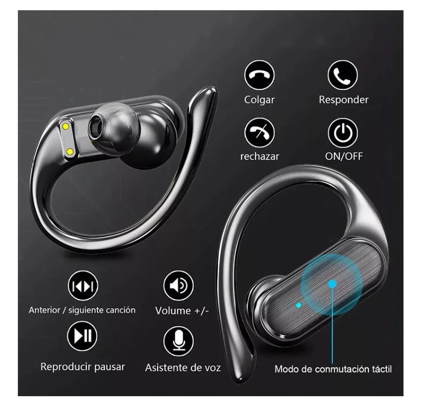 Foto 4 pulgar | Audífonos In Ear Black Box con Bluetooth