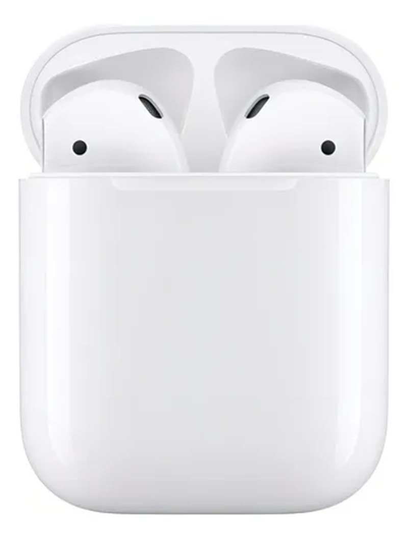 Foto 1 | Audifonos Apple Airpods 2da Gen Estuche Carga Color Blanco