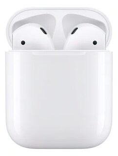 Foto 1 | Audifonos Apple Airpods 2da Gen Estuche Carga Color Blanco