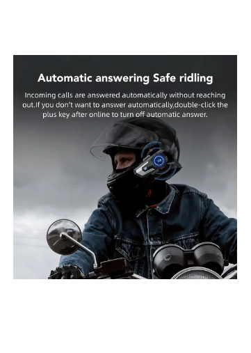 Foto 4 pulgar | Audífonos  Con Bluetooth 5.2 Para Casco De Motocicleta