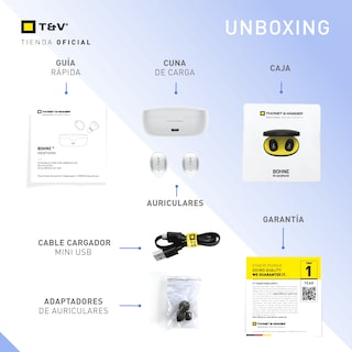 Foto 5 | Audífonos Bluetooth In-ear Thonet & Vander Bohne – 5h Batería Micrófono Y Controles Táctiles