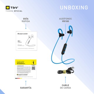 Foto 6 | Audífonos Bluetooth In-ear Neckband Thonet & Vander Vr10 – 5h Batería Micrófono Mems Y Controles Integrados