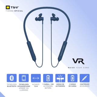 Foto 4 | Audífonos Bluetooth In-ear Neckband Thonet & Vander Vr100 – 10h Batería Micrófono Mems Y Controles Integrados