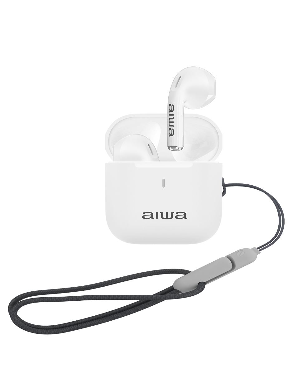 Foto 2 pulgar | Auriculares In-ear Inalámbricos Aiwa Awtwsg100w Blanco