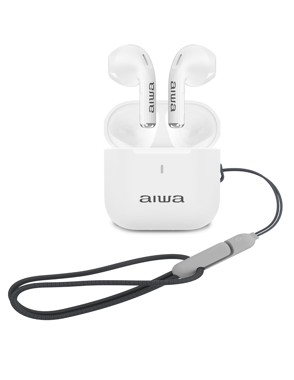 Foto 3 pulgar | Auriculares In-ear Inalámbricos Aiwa Awtwsg100w Blanco