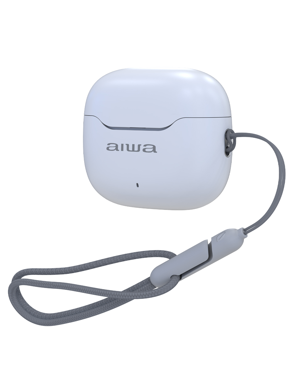 Foto 3 pulgar | Auriculares In-ear Inalámbricos Aiwa Awtwsg50ancw Noise Cancelling Blancos