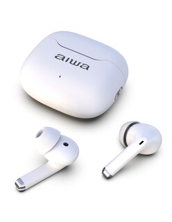 Foto 3 | Auriculares In-ear Inalámbricos Aiwa Awtwsg50ancw Noise Cancelling Blancos