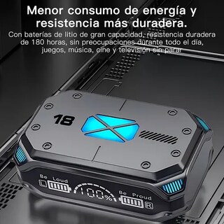 Foto 3 | Audífonos Xtellar In-ear Bluetooth Inalámbricos Luz Led