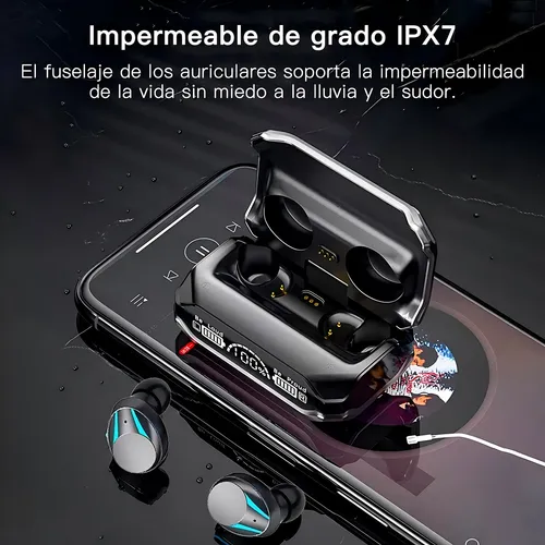 Foto 5 pulgar | Audífonos Xtellar In-ear Bluetooth Inalámbricos Luz Led