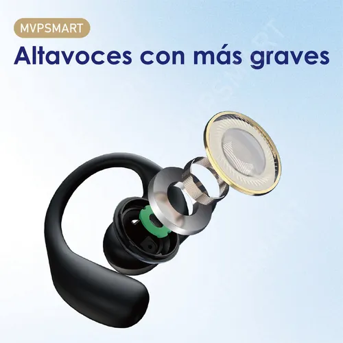 Foto 5 pulgar | Audífonos Xtellar  Manos Libres Deportivos Open-ear Bluetooth 6.0 Inalámbricos