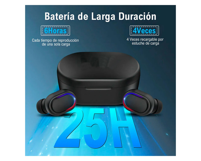 Foto 4 pulgar | Audífonos Inalámbricos A7s Negro