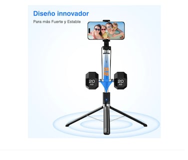 Foto 3 | Trípode Xtellar con Control Remoto y Bluetooth 170cm