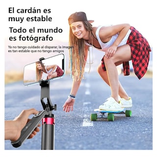 Foto 2 | Tripie Para Selfie Stick Portátil Para Telefono Celular Eo Safe Imports Esi-19537 Negro