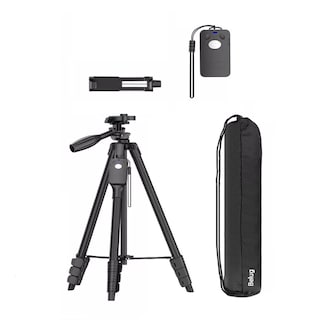 Foto 1 | Tripie Para Cámara Y Celular Con Control Remoto Negro