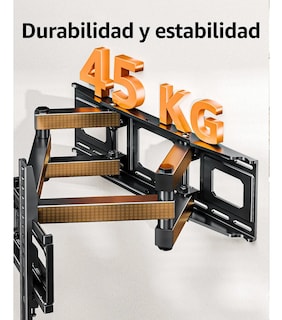 Foto 4 | Soporte De Pared Para Tv/monitor Elived 26-65 Pulgadas Negro