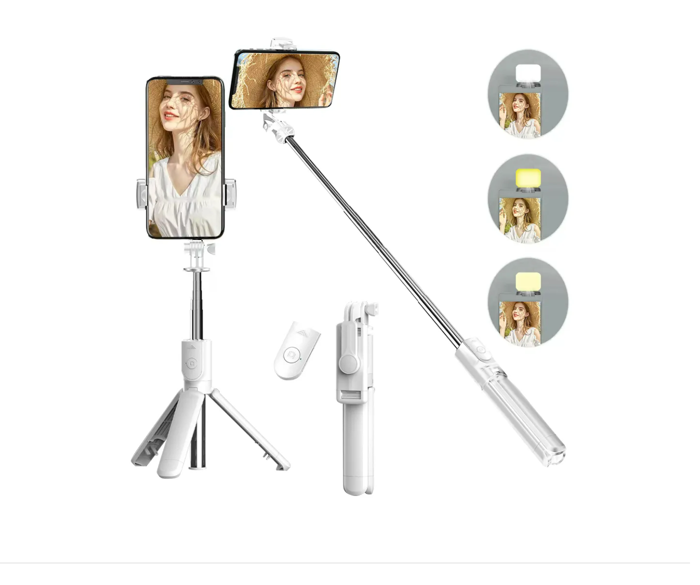 Foto 1 | Palo Selfie Mando Con Control Remoto Y Trípode Bluetooth Xtellar