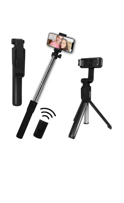Selfie Stick Tripie Xtellar  Bluetooth Con Control Remoto Inalámbrico Slim $599