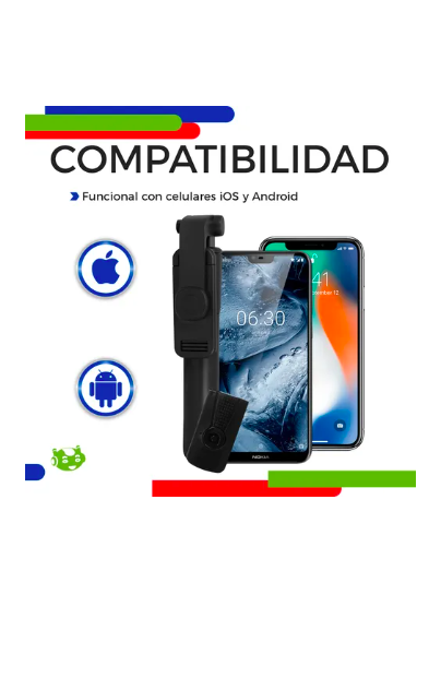 Foto 3 pulgar | Selfie Stick Tripie Xtellar  Bluetooth Con Control Remoto Inalámbrico Slim