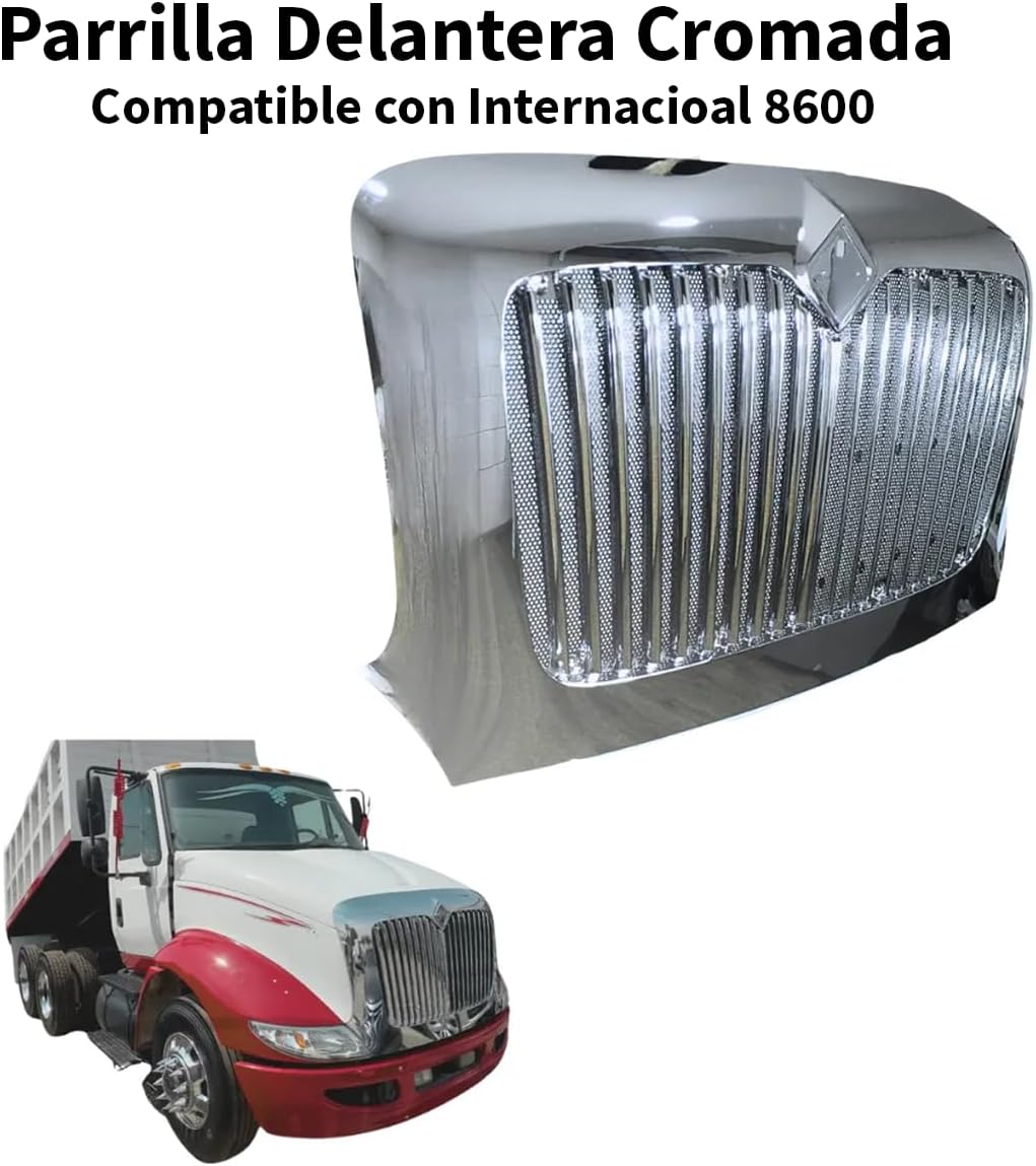 Foto 3 pulgar | Parrilla Delantera Cromada