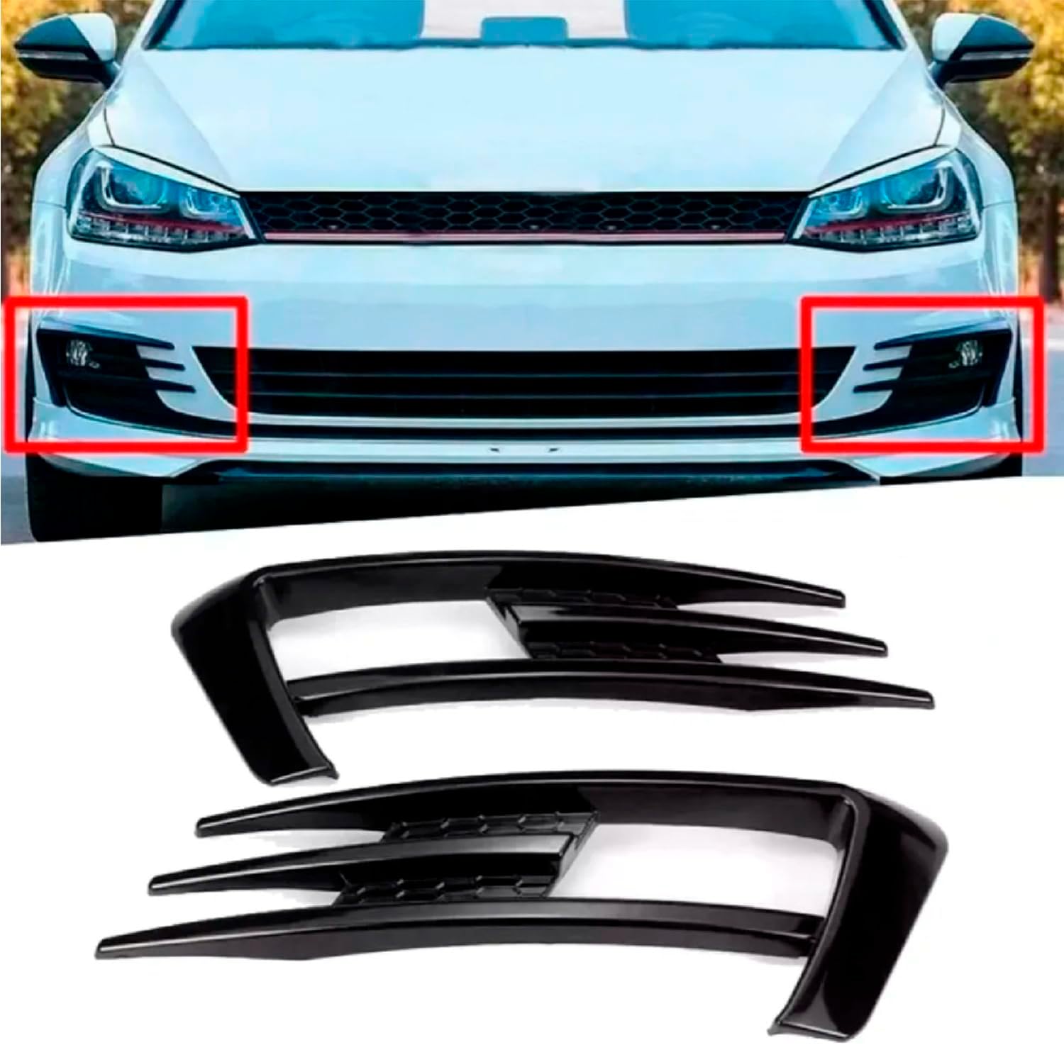 Foto 4 pulgar | Par De Vistas Fascia Delantera Golf Mk7 Tsi Tipo Oem (izq. Y Der.)