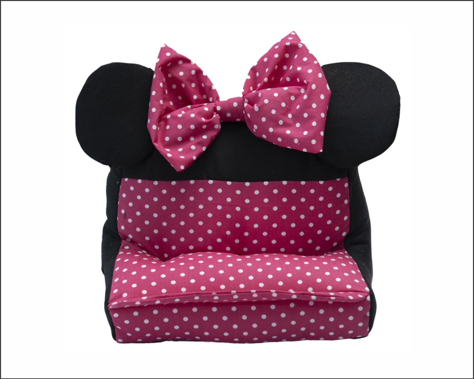 Pillow Pad Soporte para Tablet y Libros Chiqui Mundo Minnie color Negro con Rosa $440