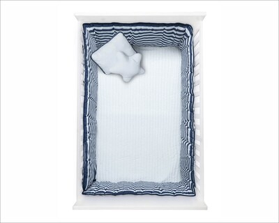 Foto 1 | Set de Edredón Chiqui Mundo Ultrasoft para Cuna color Azul