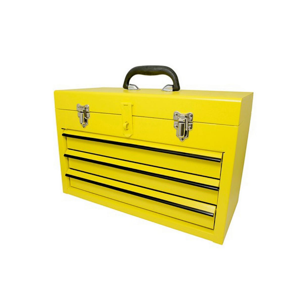 Caja de Herramienta Surtek U1 125111 color Amarillo 11.3/4” X18”x9” Metálica 3 Gavetas $1,502