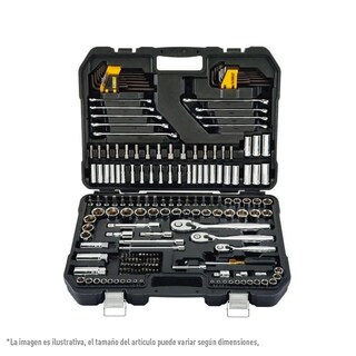 Foto 2 | Set Mecanico 200 Pz Dewalt Dwmt45007 3/8 Y 1/2 Plg