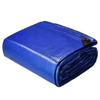 Foto 1 | Lona Reversible Gyoya Para Uso Rudo 2pz Azul Plata