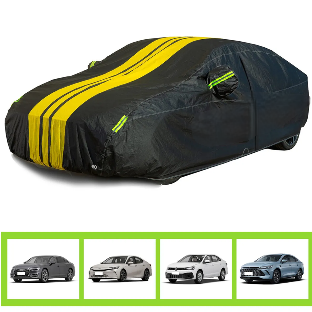 Foto 2 pulgar | Funda Protectora Para Auto Eo Safe Imports Esi-18783 Negro