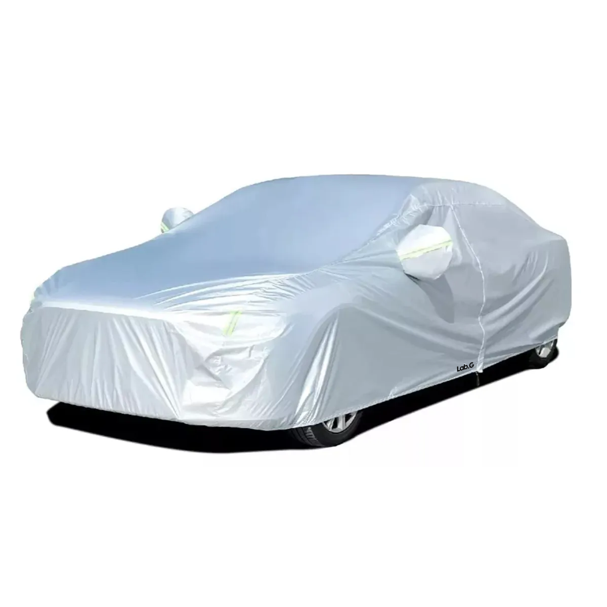 Foto 2 pulgar | Cubierta Funda Protector Impermeable Con Reflectantes 4.7m Lab.g Gris