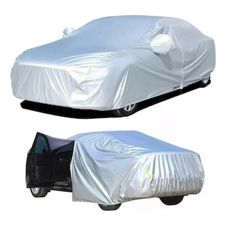 Foto 2 | Cubierta Funda Protector Impermeable Con Reflectantes 4.7m Lab.g Gris