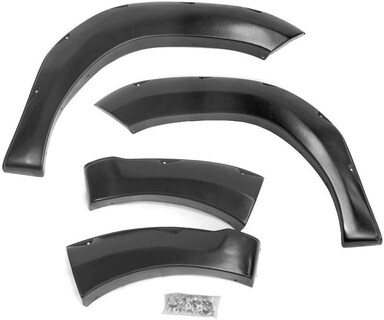 Foto 3 | Kit Completo De Cantoneras Abs Para 4 Llantas Compatible Con Hilux Revo Modelos 2015-2020 Negro Brillante