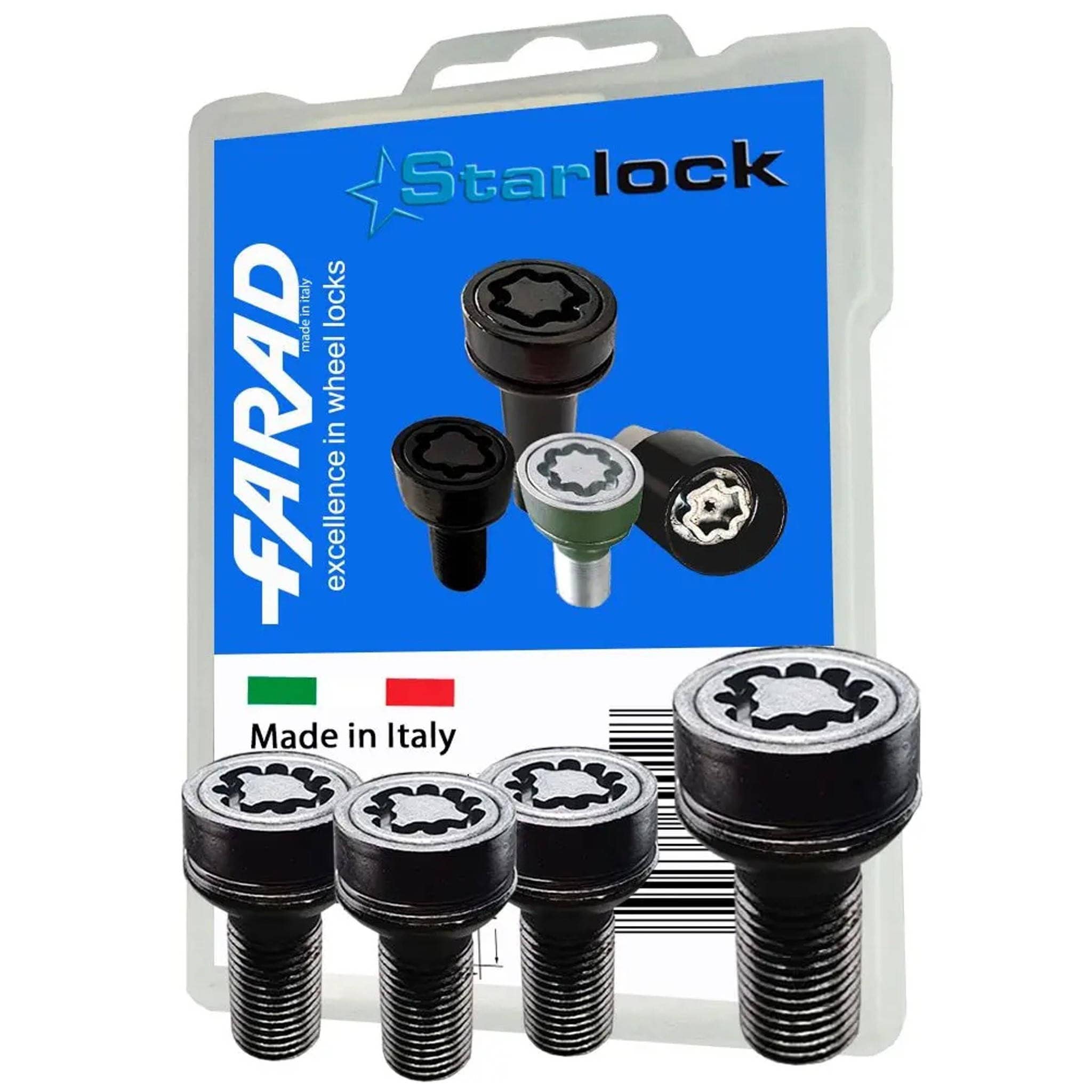 Birlos de Seguridad de Rines Starlock para Vw Cross Fox $1,299