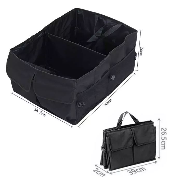 Foto 2 | Organizador Cajuela Plegable Maíz Wz-244 Ligero Impermeable Color Negro Lisa Xtellar