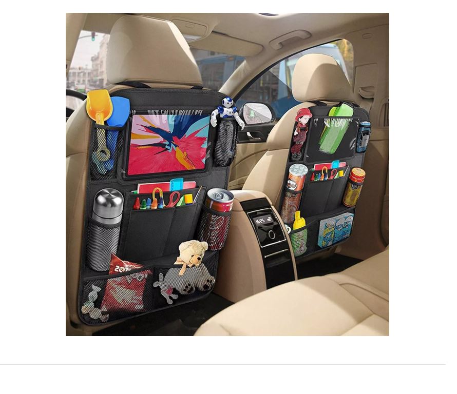 Foto 5 pulgar | Organizador 2 Piezas Para Asiento Trasero De Auto Universal Xtellar